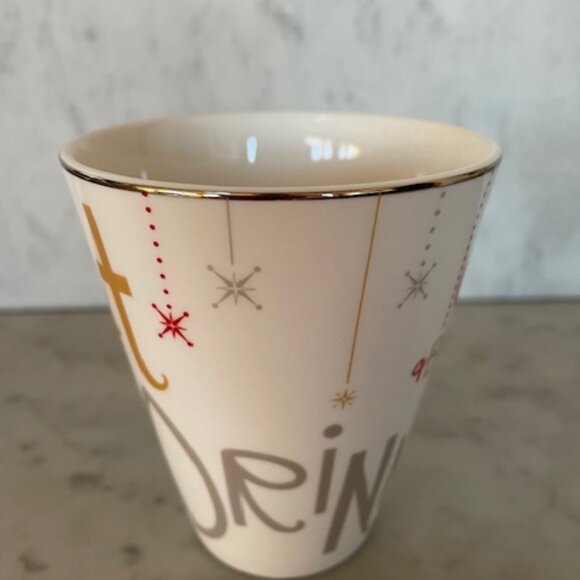 LENOX Mug Eat Drink Be Merry 10 ounces - Picture 5 of 11